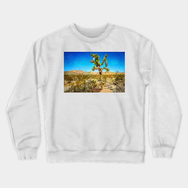 The Joshua Tree Crewneck Sweatshirt by Gestalt Imagery